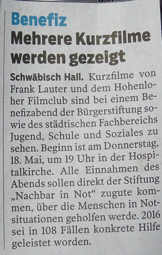 Zeitungsausschnitt