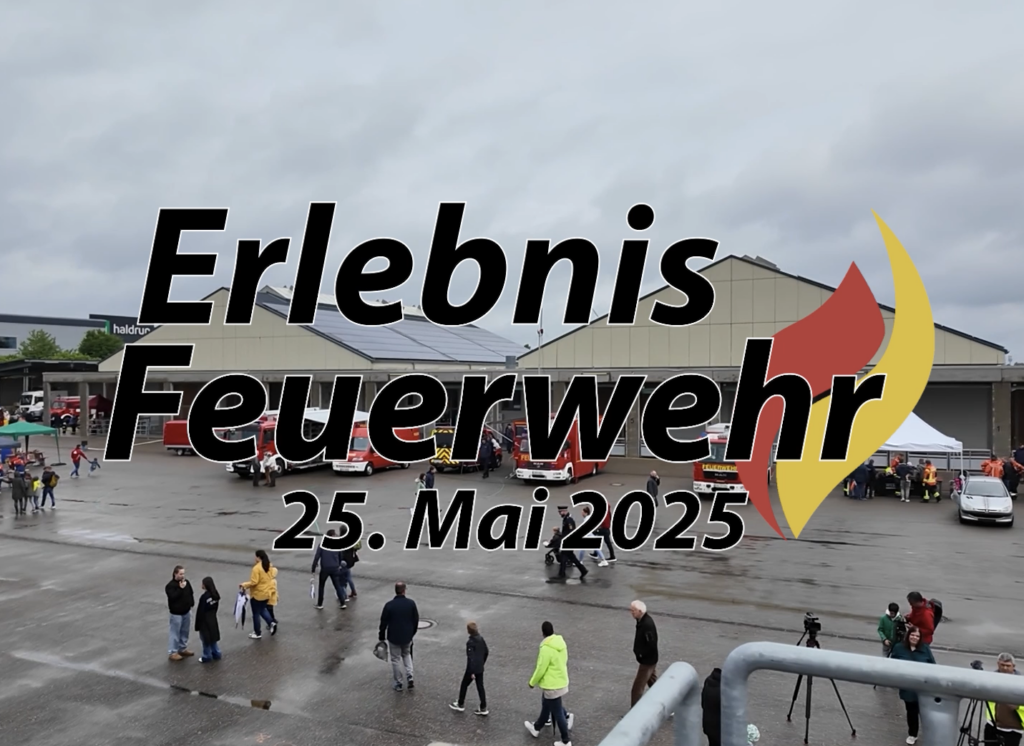 Titel mit dem Veranstaltungsgelände im Hintergrund