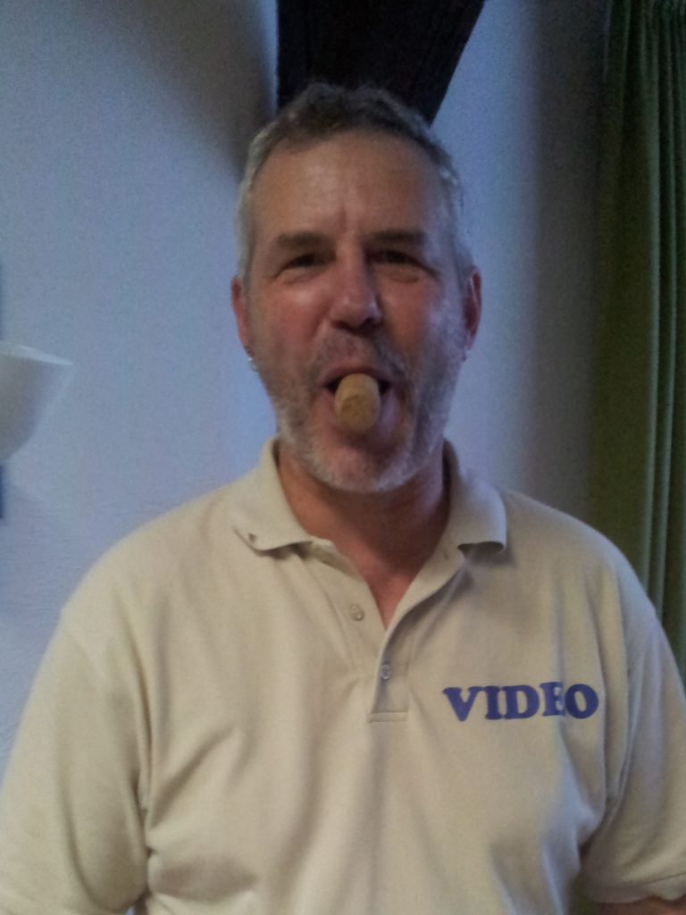 Uwe Vollrath bei Sprechübung