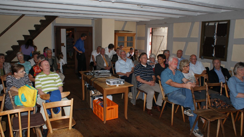 Zuschauer der Filmvorführung