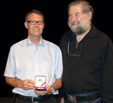 Foto zeigt Frank Lauter und Dave Watterson